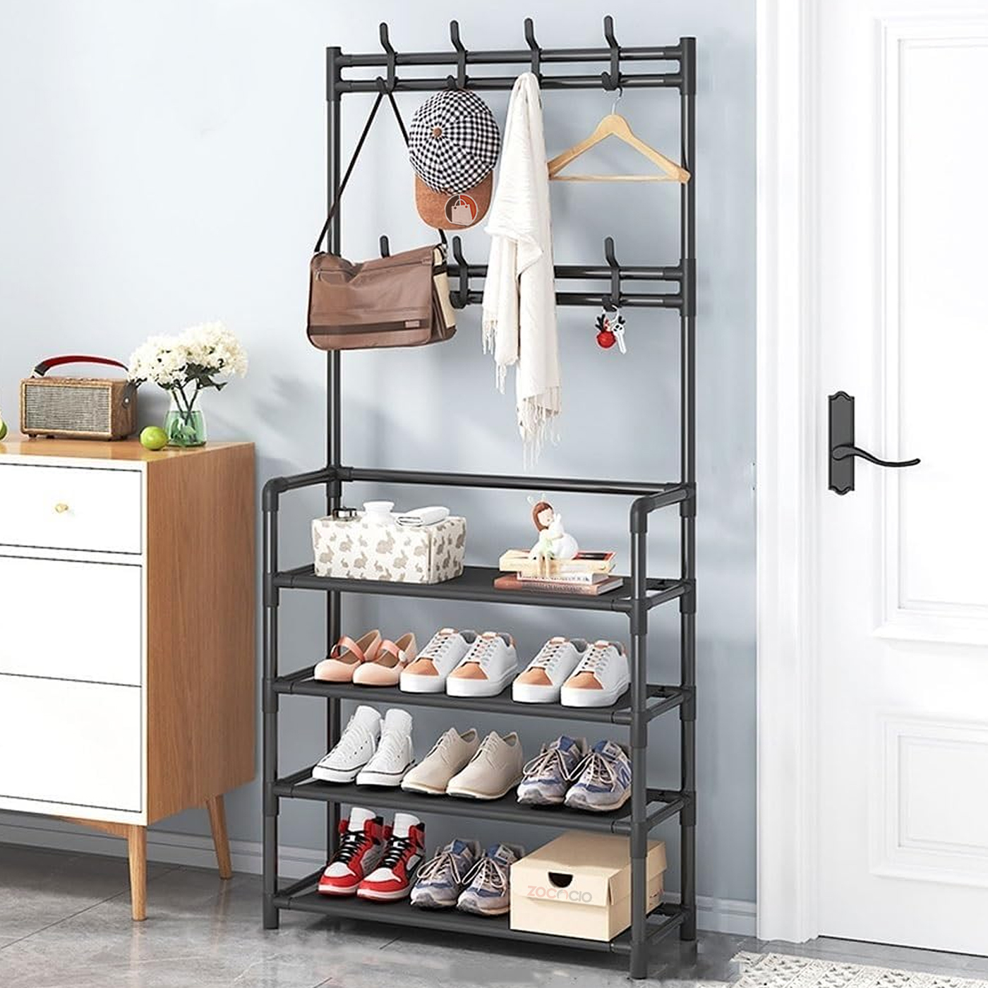 Miniatura 4 de Perchero Organizador Multifuncional Zapa